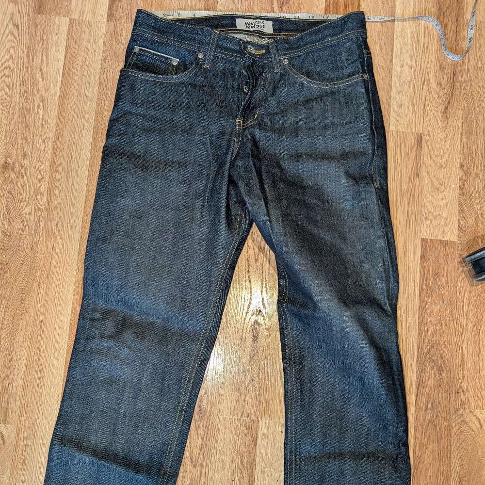 Naked & Famous Left Hand Twill Selvedge Weird Guy 012773